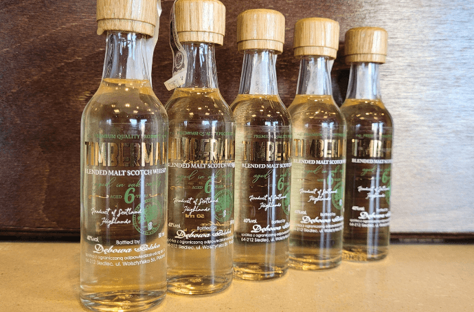  DĘBOWA POLSKA WHISKY TIMBERMAN 0,05L (MINI) 